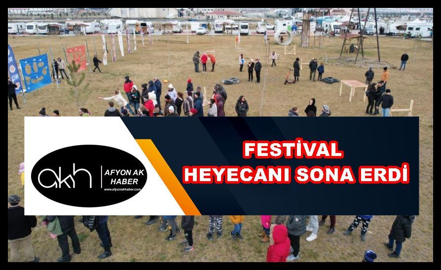 Festival heyecanı sona erdi