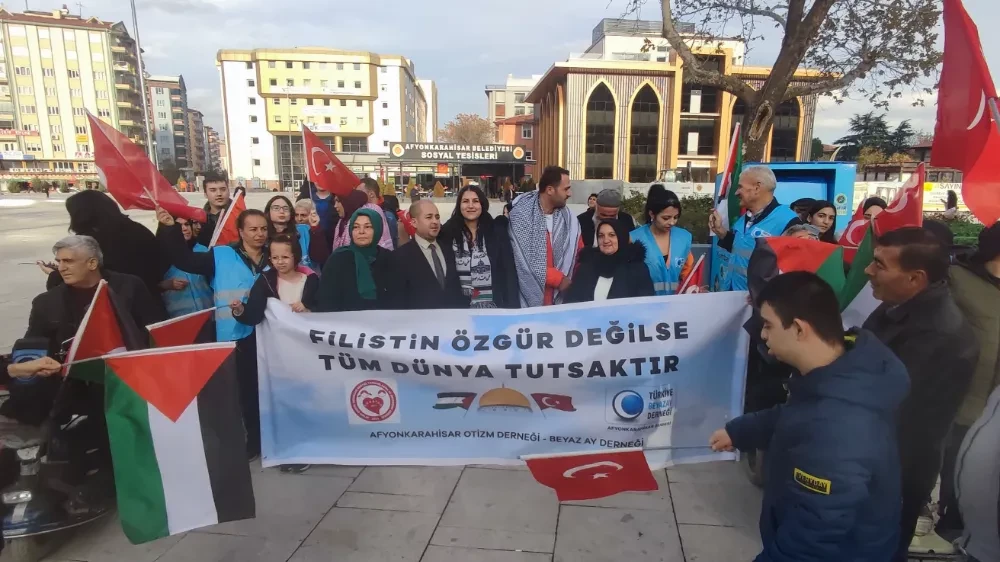 Beyazay Afyon Şubesinden Protesto: 