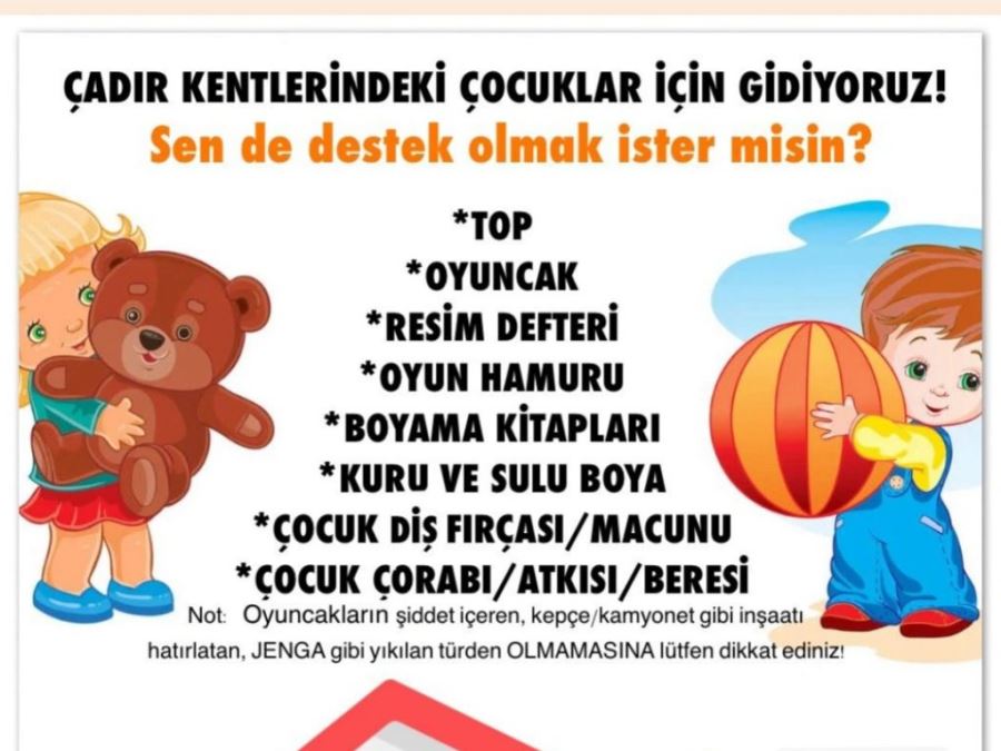 Her oyuncak mutlu bir çocuk