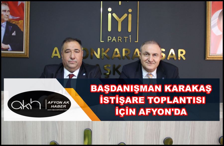 Başdanışman Karakaş istişare toplantısında değerlendirmede bulundu