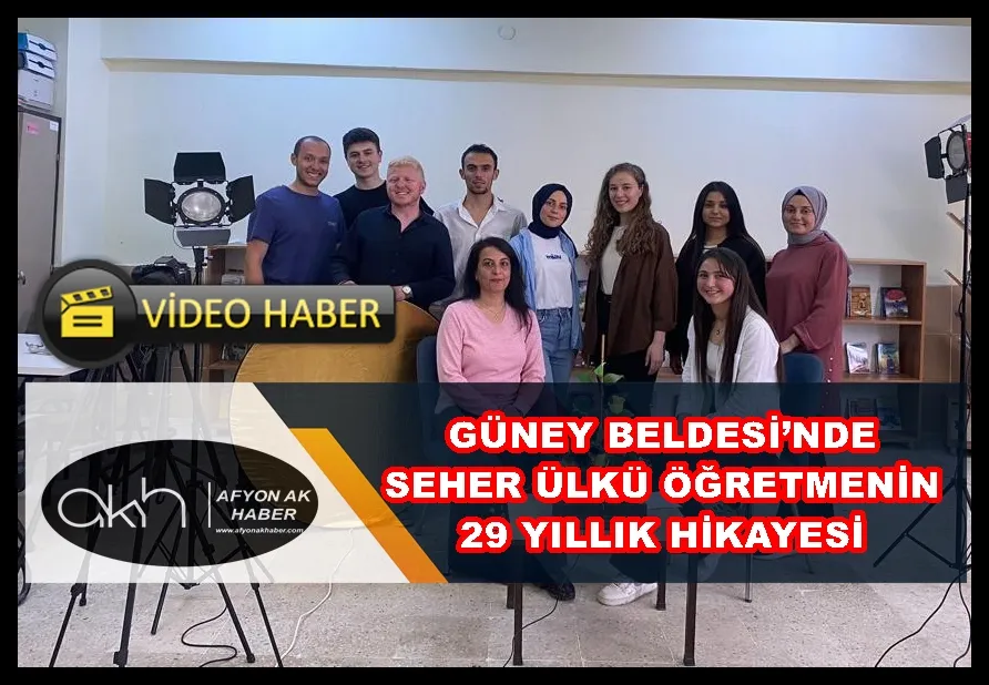 Güney Beldesi’nde Seher Ülkü Öğretmenin 29 yıllık hikayesi