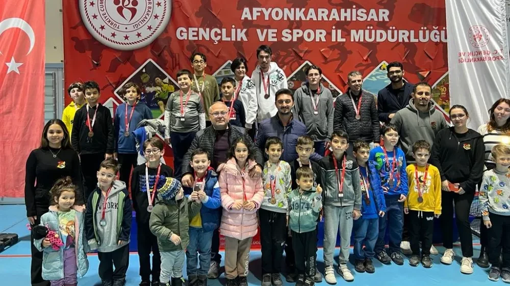 9 İlden 63 Sporcu Afyon