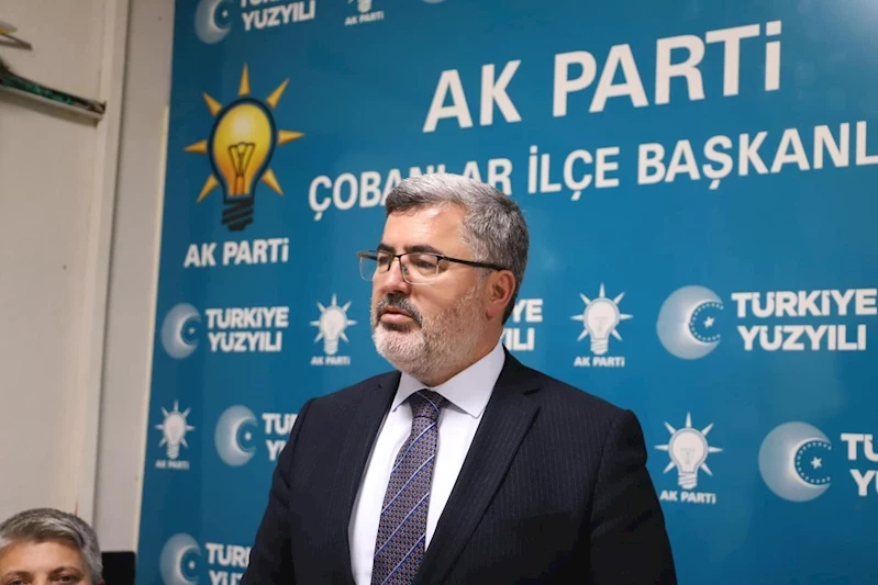 AK Parti Çobanlar İlçe Teşkilatına Ziyaret ve Tebrik