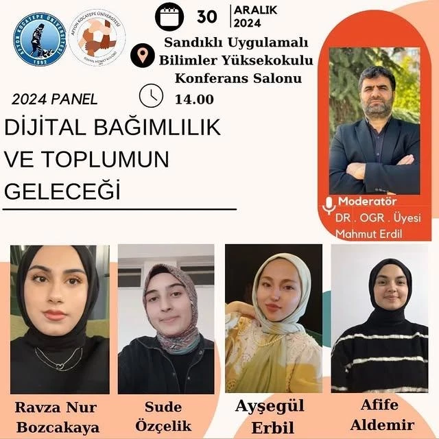 Dijital Bağımlılık ve Toplumun Geleceği Paneli Sandıklı