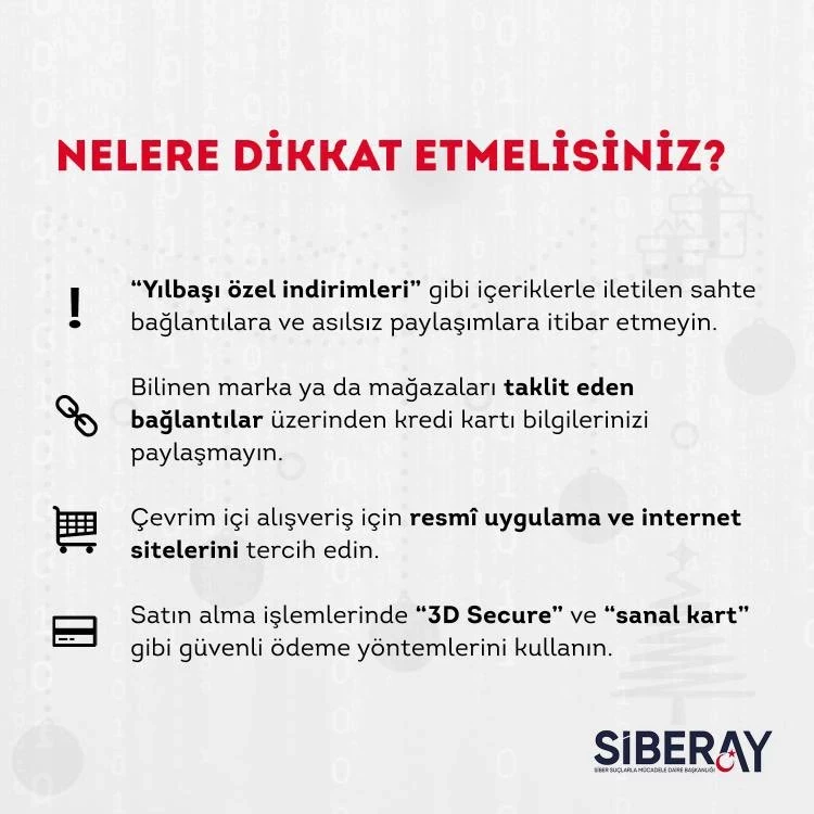 Dijital Dolandırıcılık Tuzaklarına Dikkat: Sahte Yılbaşı Kampanyalarına Karşı Uyanık Olun!