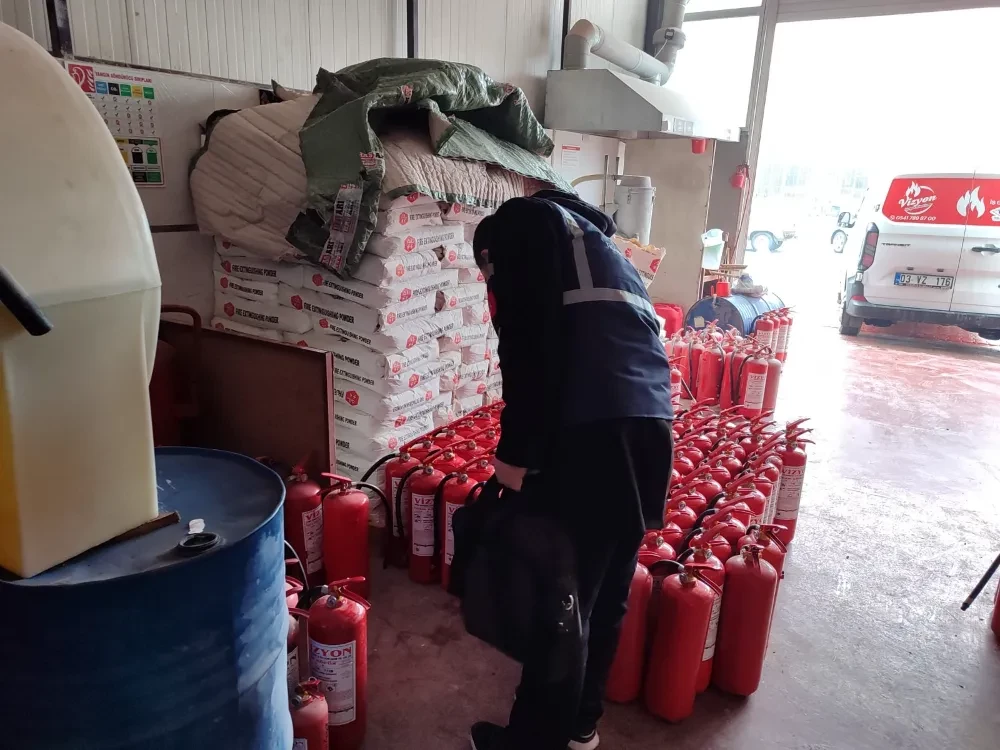 Kartalkaya Yangını Sonrası Afyon’da Yangın Malzemelerine Sıkı Denetim