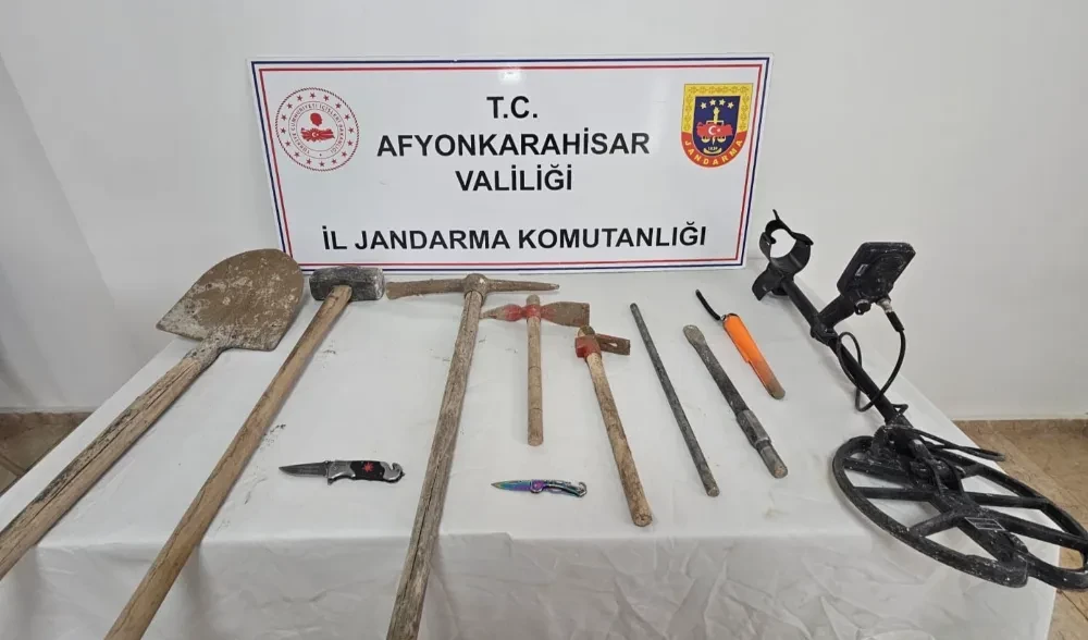 Emirdağ’da Jandarmadan Kaçak Kazıya Suçüstü