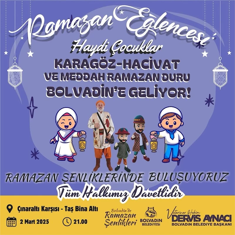 Karagöz ve Hacivat Bolvadin de Ramazan Neşesi