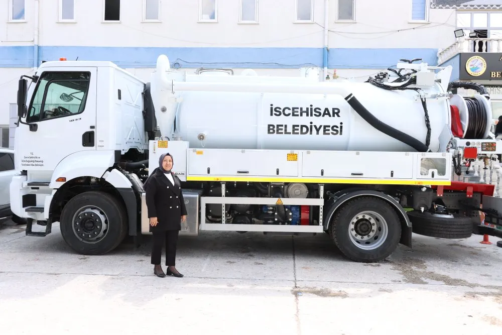 Başkan Kılınçarslan, “Yeni Vidanjörümüz İlçemize Hayırlı Olsun”