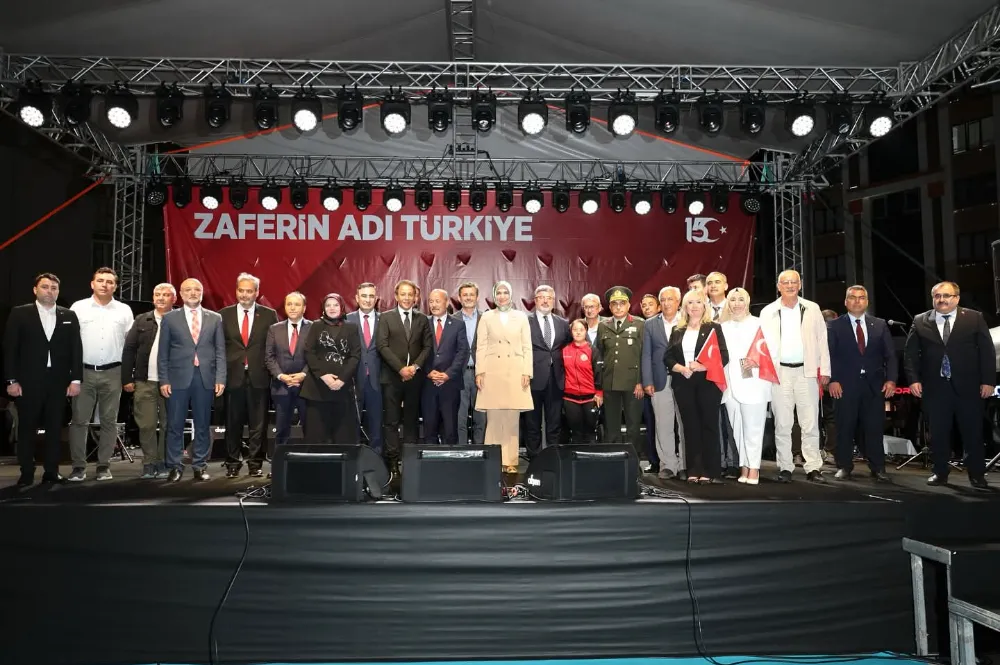 15 Temmuz Demokrasi ve Millî Birlik Günü Zafer Meydanı’nda Anıldı