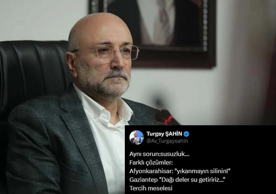 AK Parti İl Başkanı Turgay Şahin