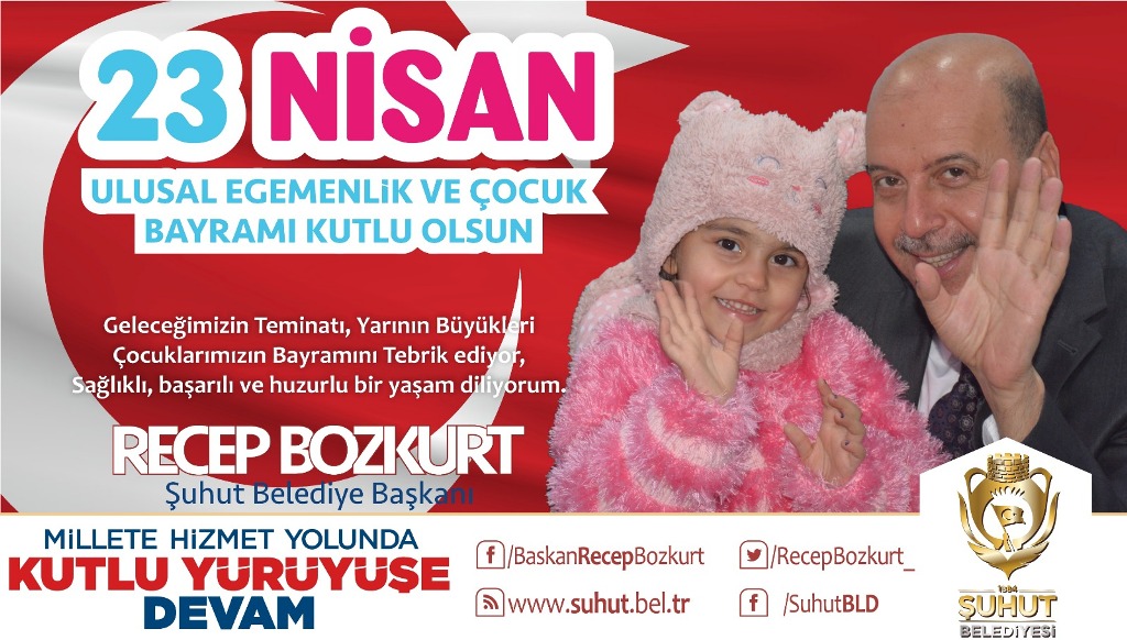 Başkan Bozkurt’tan 23 Nisan mesajı