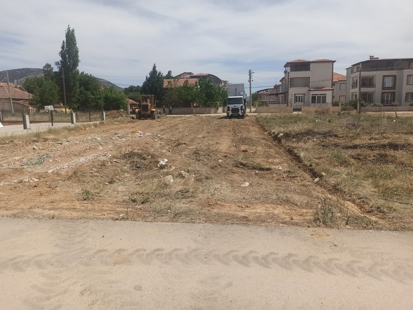 Başkan Sarı, “Korubaşı Mahallemize yeni bir yol daha açıyoruz”