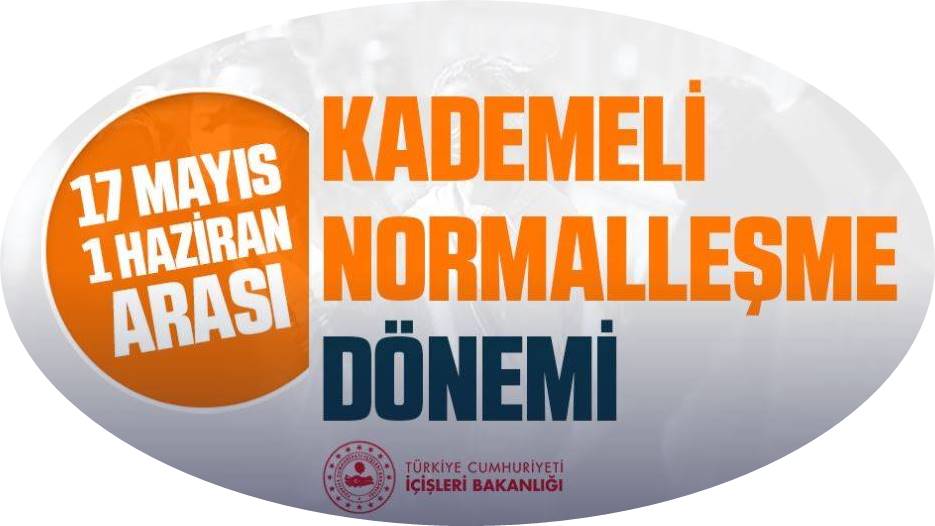 Kademeli normalleşme dönemi başlıyor