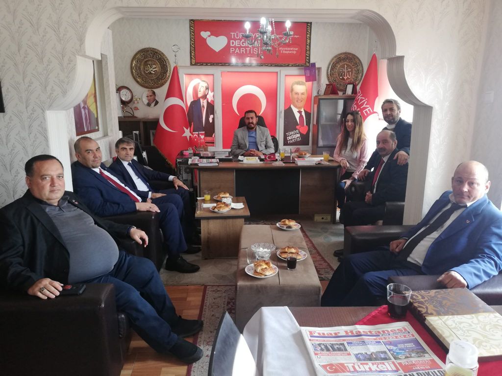 TDP İl Başkanı Uysal’a genel başkan yardımcısından ziyaret