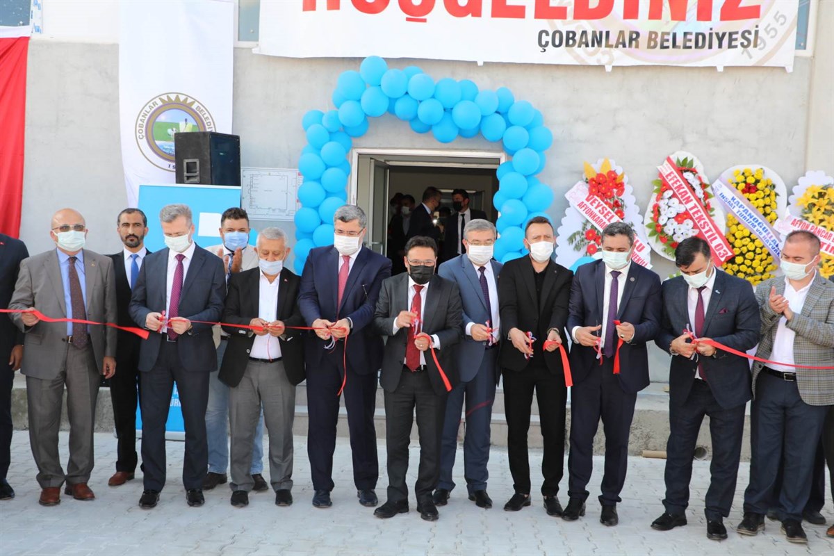 Çobanlar Tekstil Fabrikası hizmete açıldı