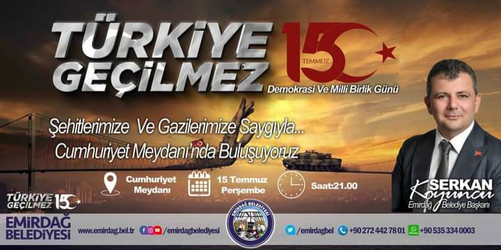 Başkan Koyuncu’dan 15 Temmuz mesajı