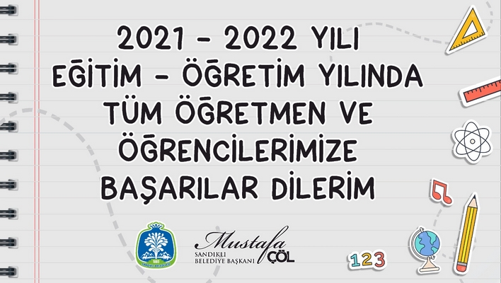 Başkan Çöl’den 2021/2022 eğitim ve öğretim yılı mesajı