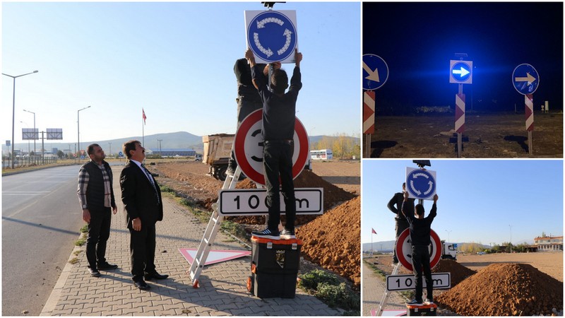 İYAŞ Kavşağı’nda kazalar önlenecek