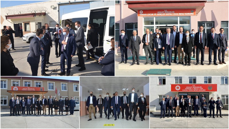 Yurdunuseven Mersin’de cezaevlerini inceledi