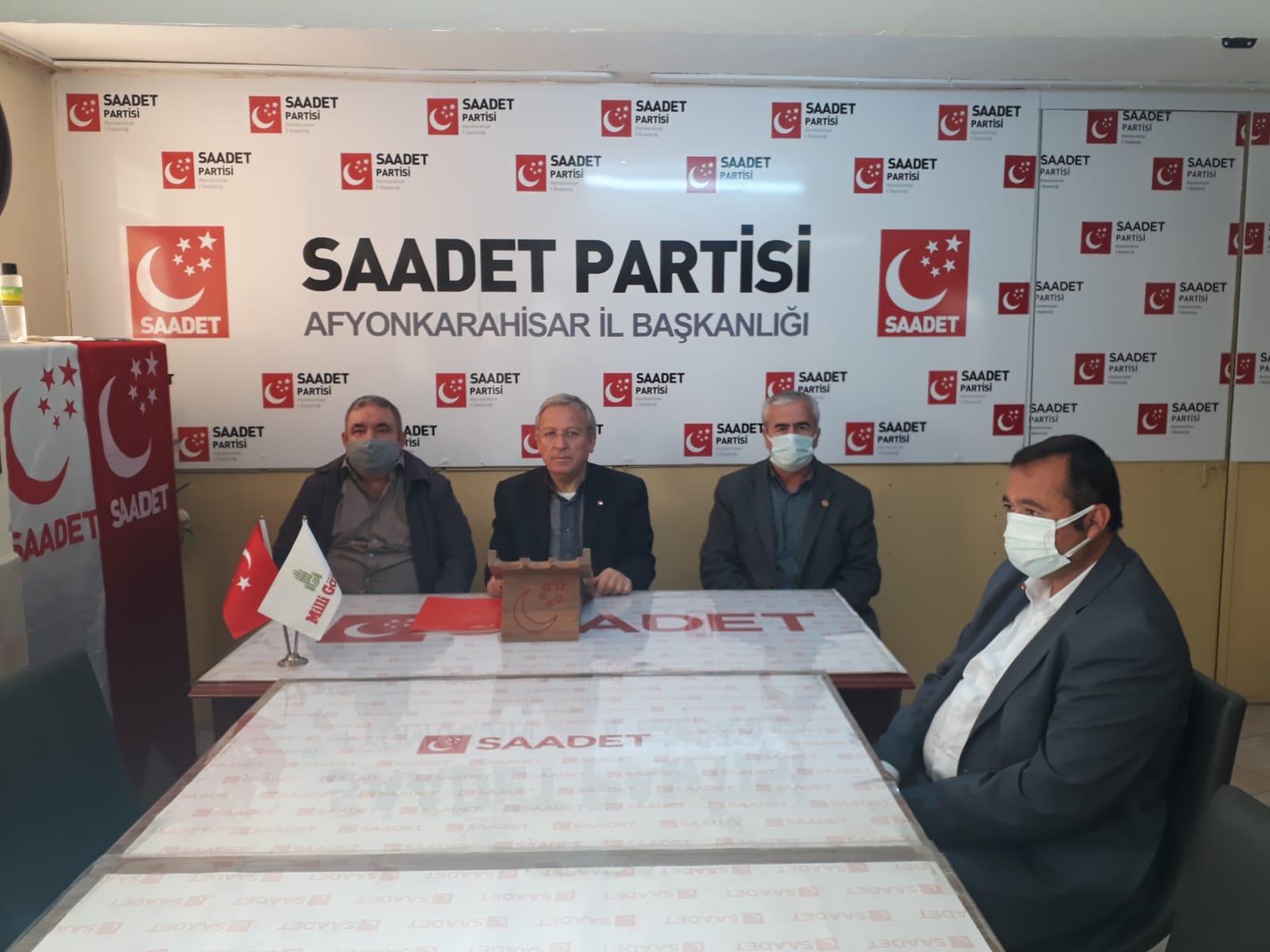 Saadet Partisi’nde haftalık basın toplantısı